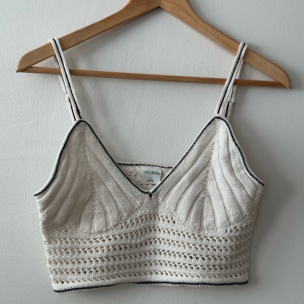 Wild Fable Women's Open Work Sweater Tank
